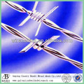 security galvanized iron two strand double twist barbed wire